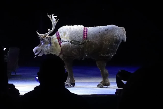 Sven from Frozen in Disney on Ice