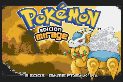 Pokemon Mirage Cover,Title