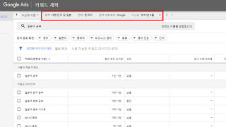 구글 키워드 플래너를 활용하기 위한 구글 어드센스 등록 및 검색 방법