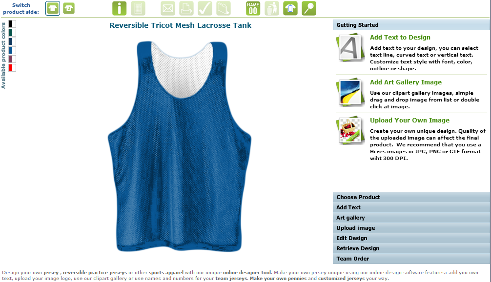 Online Custom Jerseys