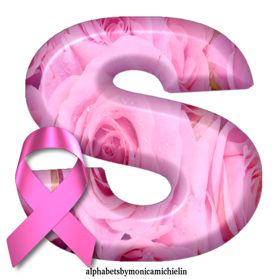 Alfabeto Letras Outubro Rosa Para Imprimir - RETOEDU