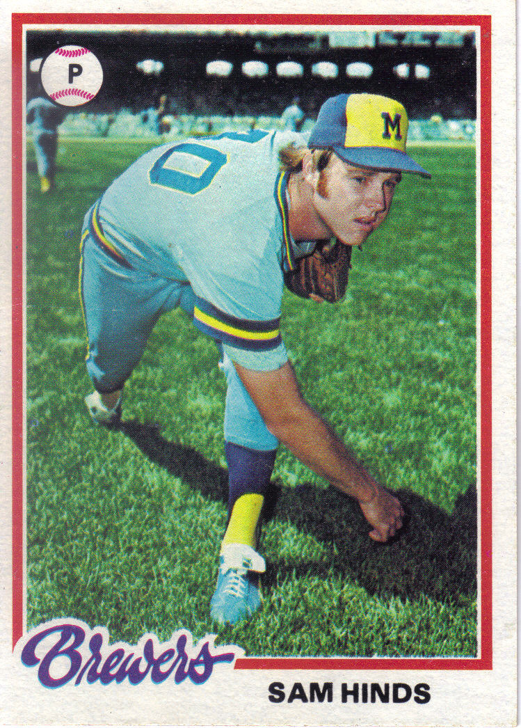 1978 Baseball: 1978 Topps Baseball #303 - Sam Hinds