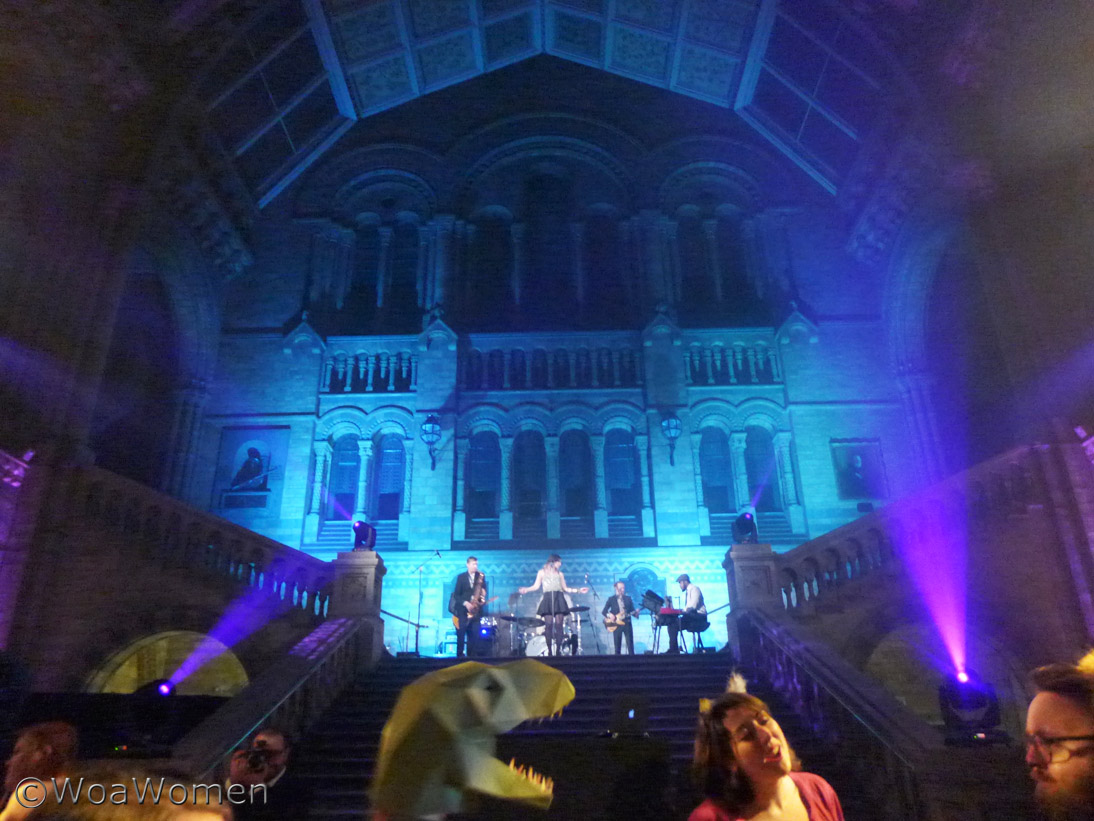 wonder wander women Christmas Party at the Natural History Museum!