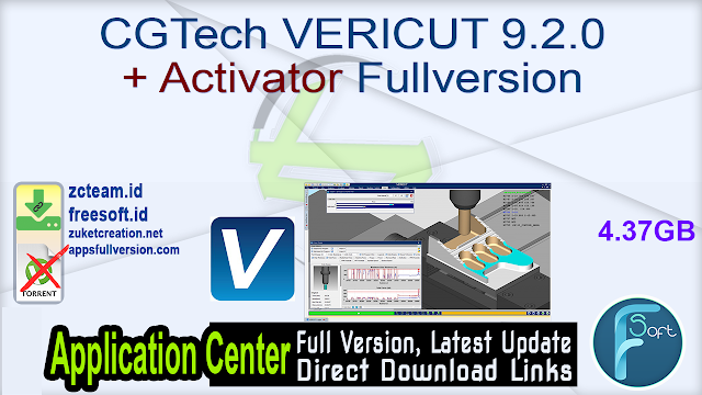 CGTech VERICUT 9.2.0 + Activator Fullversion
