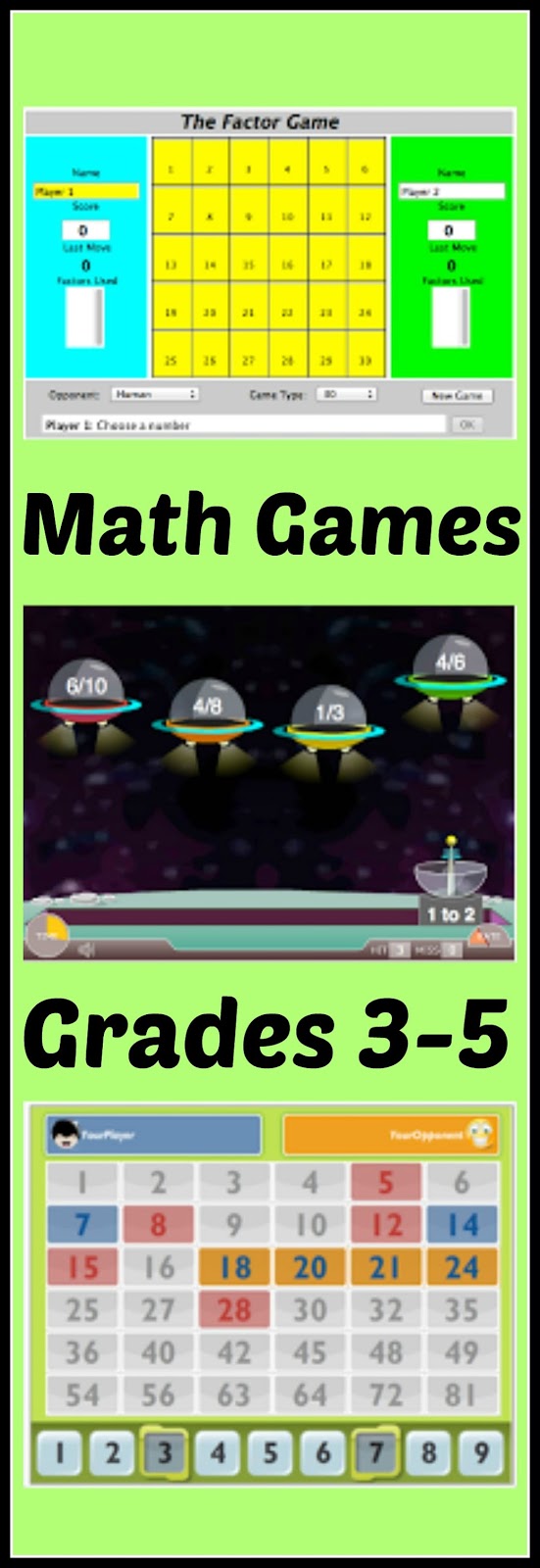 love2learn2day: Math Games for Grades 4-6 (Free Online)