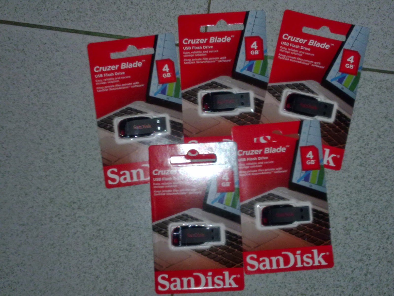 Flashdisk 4 GB Sandisk - Galaxy Digital