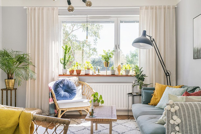 Home Tour: si te gustan las plantas toma nota de este apartamento