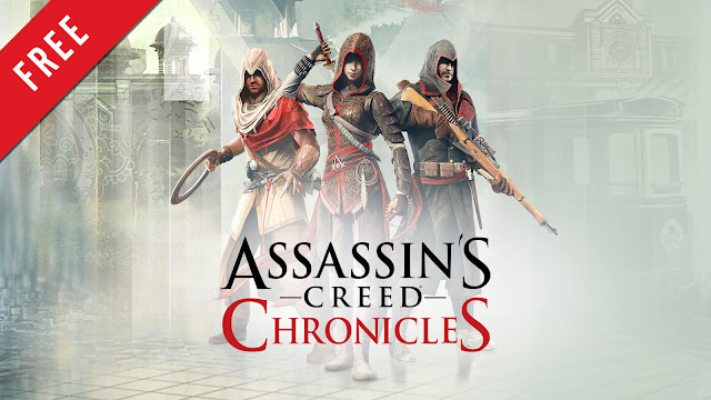 assassin's creed chronicles trilogy free pc game giveaway sub-series china india russia 2.5d side-scrolling adventure climax studios ubisoft 35 anniversary sale ubisoft connect pc
