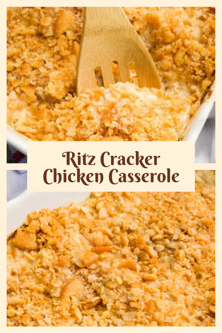 Ritz Cracker Chicken Casserole
