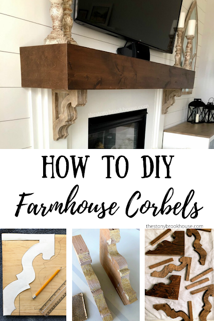 How To DIY Farmhouse Corbels