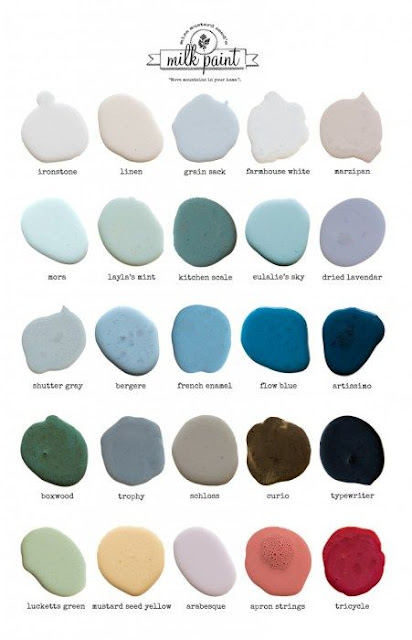 milk paint colors