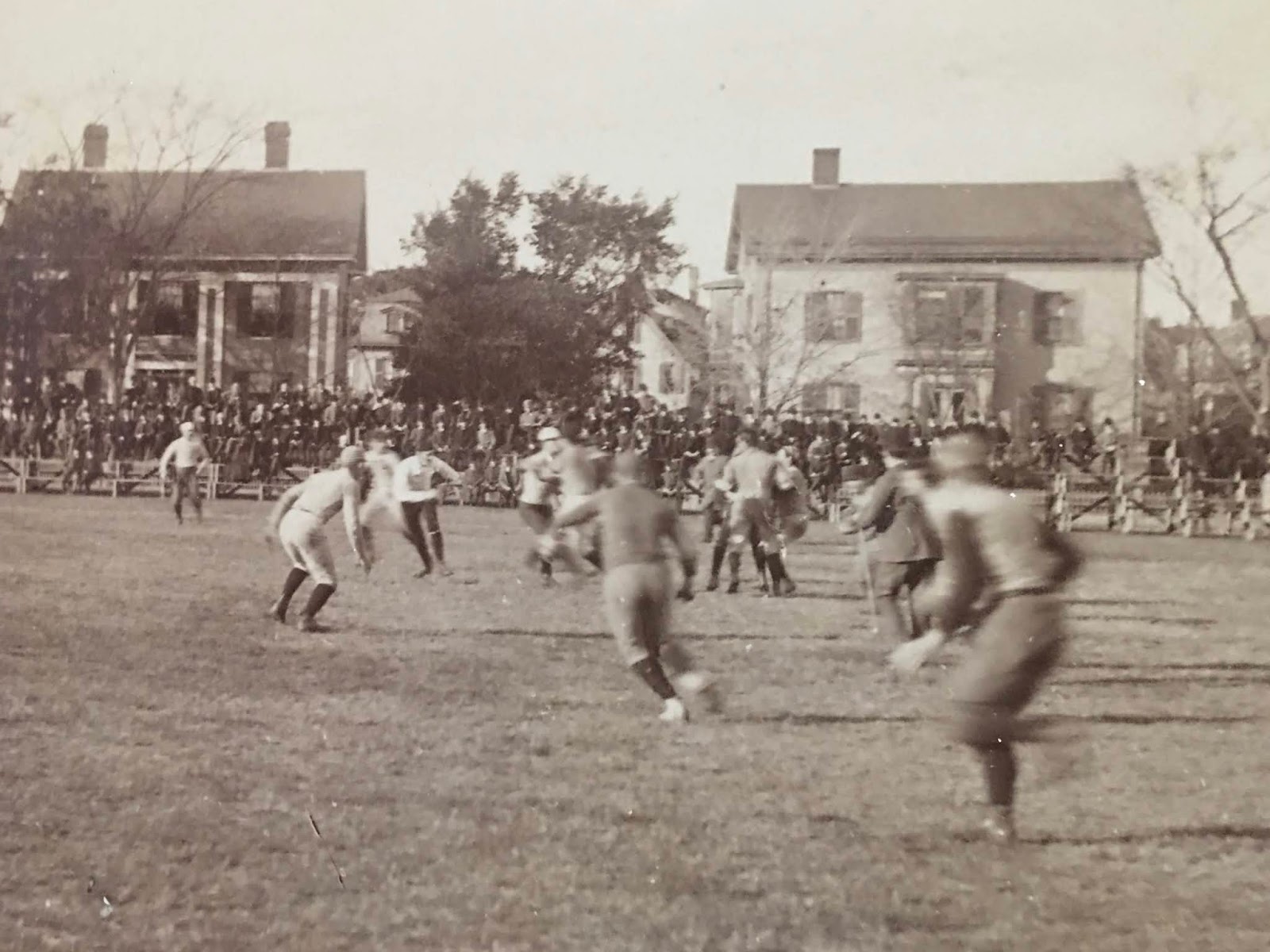 Old Football Stuff 1887 Harvard Football Game photos