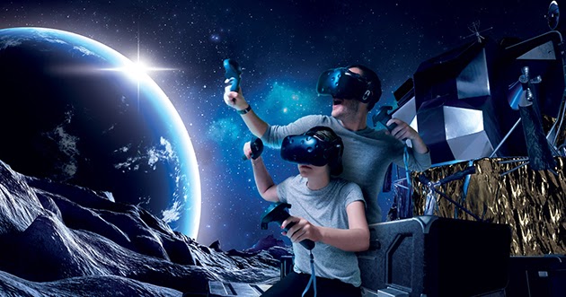 تعرف علي الفرق بين تقنية الواقع الإفتراضي VR والواقع المُعزز AR عالم تعرف علي الفرق بين تقنية الواقع الإفتراضي VR والواقع المُعزز AR عالم