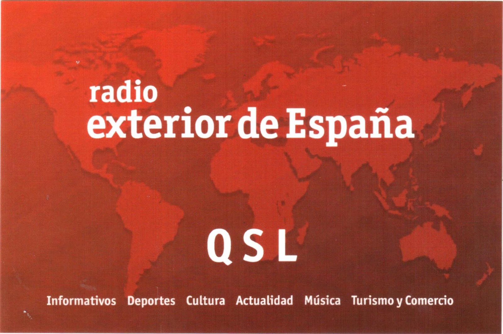 SHORTWAVE BLOG FROM BELARUS QSL Radio Exterior de España