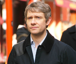 Martin Freeman as Dr John Watson in BBC 'Sherlock' Martin Freeman as Dr John Watson in BBC 'Sherlock'