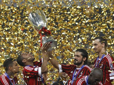 AC Milan Win Super Coppa Italia 2011 (2)