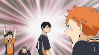 ハイキュー!! アニメ 2期13話 | 日向翔陽 影山飛雄 西谷夕 田中龍之介 | HAIKYU!! Karasuno vs Kakugawa