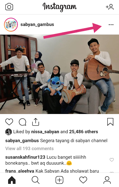 Cara Menyimpan Foto / Video Dari instagram Ke Galeri Hp Tanpa Aplikasi