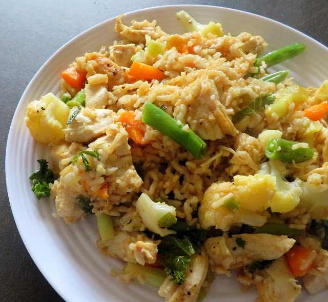 Chicken Pot Pie Stir Fry