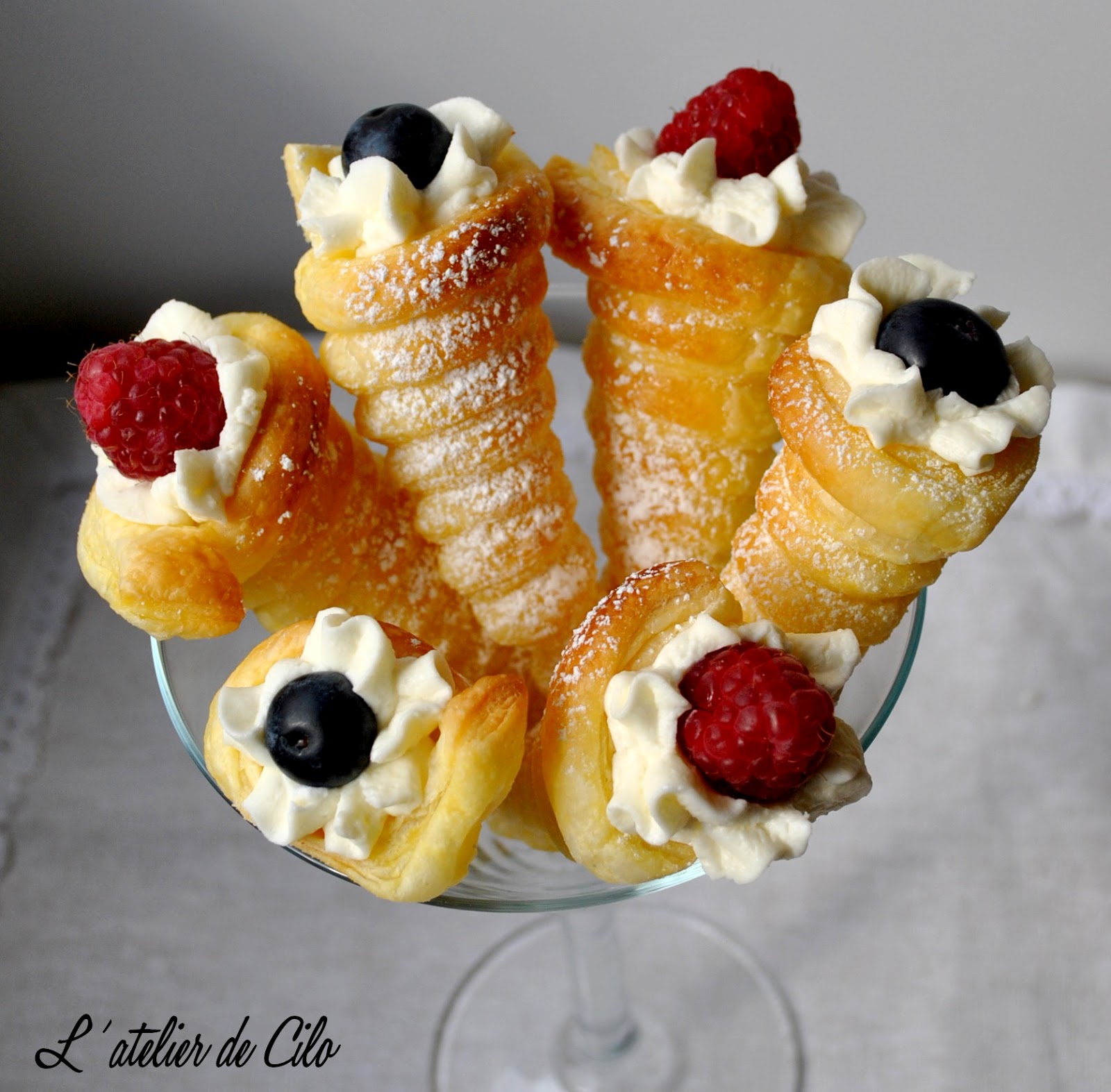 L'atelier de Cilo feuilletés à garnir