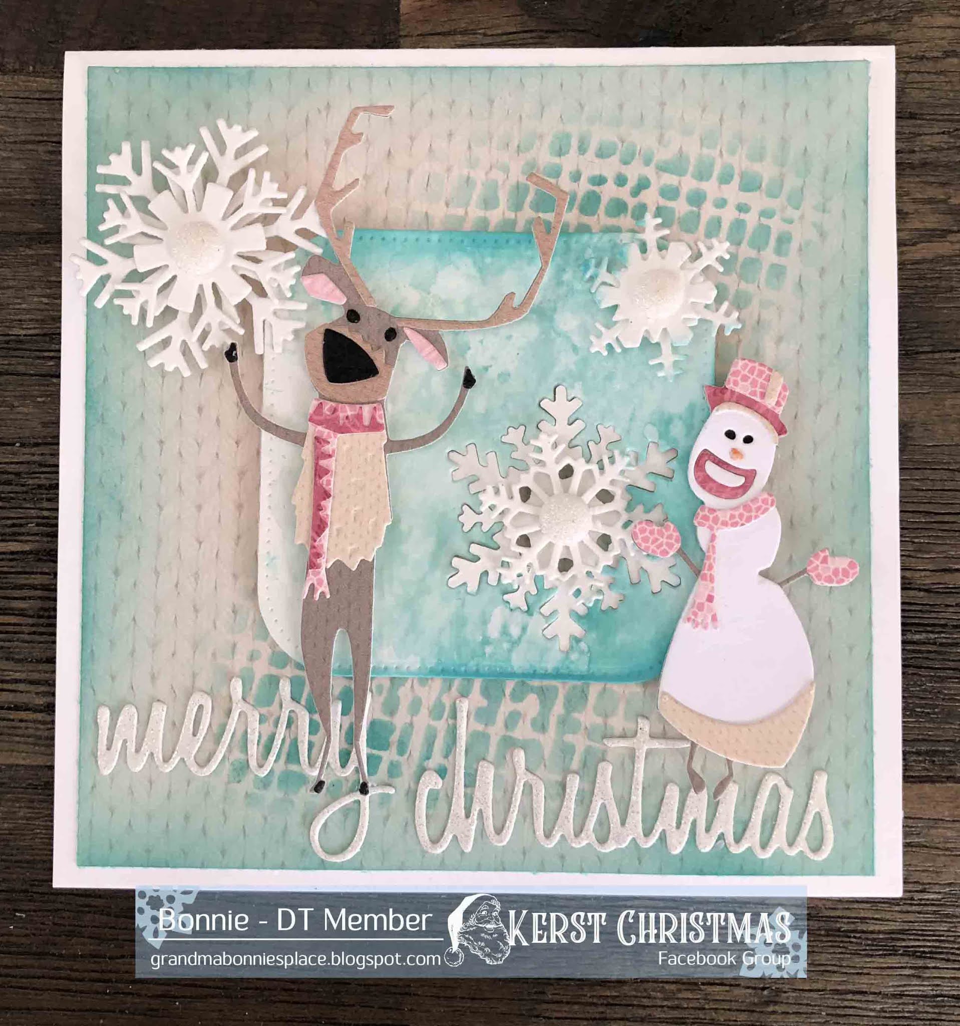 Grandma Bonnie's Place Tim Holtz Sizzix Papercut Christmas 2