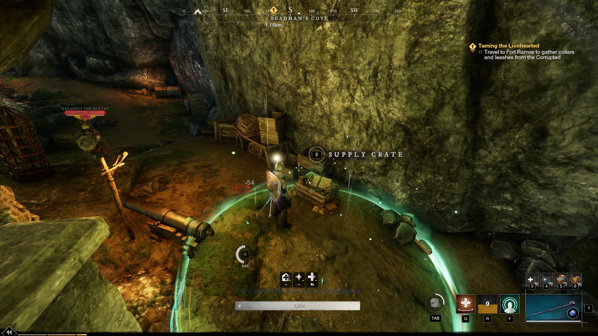 New World Deadman's Cove chest locations