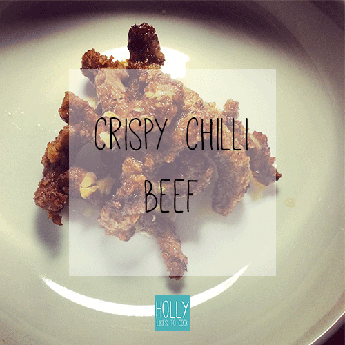 Crispy Chilli Beef Recipe Chinese Takeout
