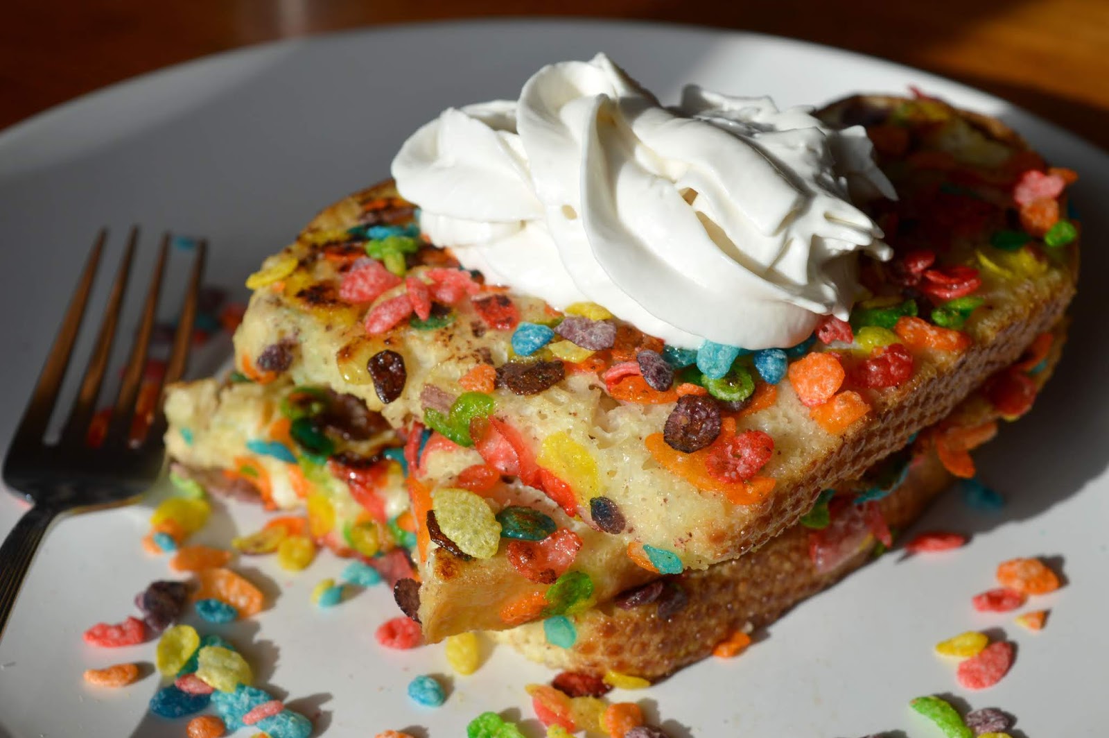 Fruity Pebbles French Toast
