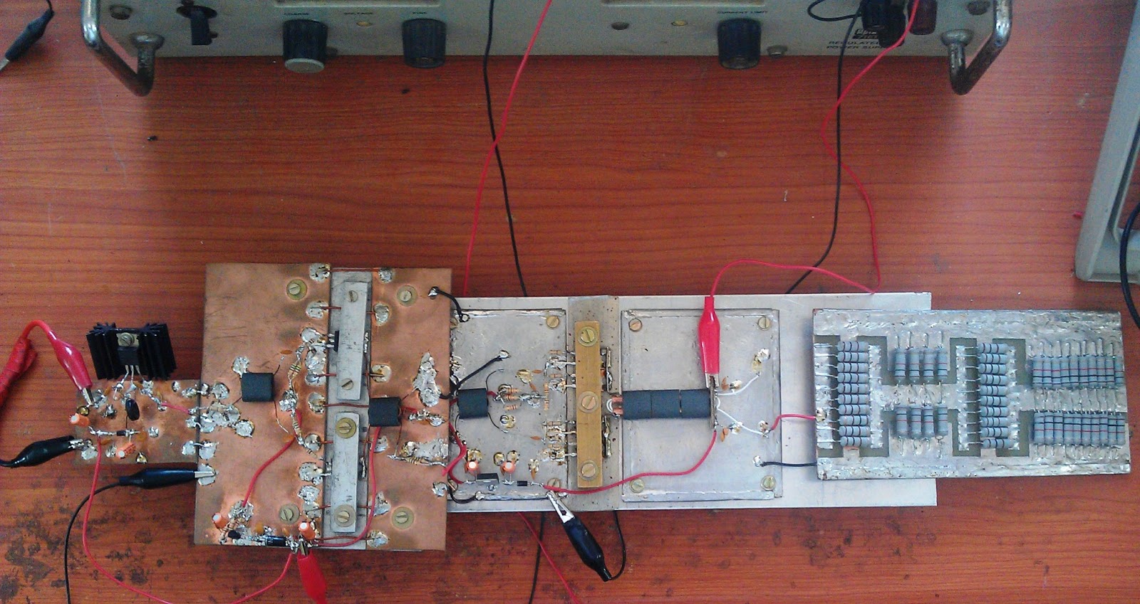 Ham Radio MIPL 50 WATTS 12VOLTS HF AMPLIFIER USING 16NF06