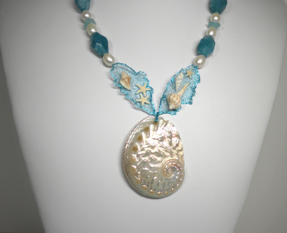 Del's Shells Seashell Statement Necklaces