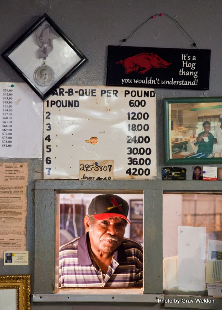 Making the Pilgrimage to Jones' Barbecue Diner. Tie Dye Travels with