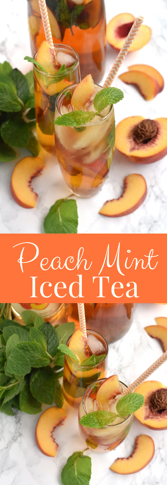 Peach Mint Iced Tea recipe