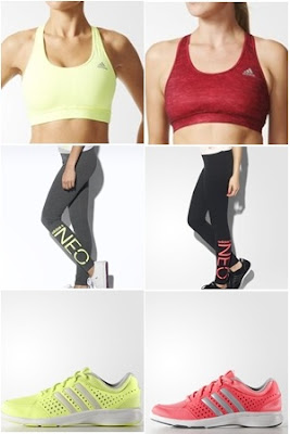 Conjunto de ropa femenina fitness Adidas
