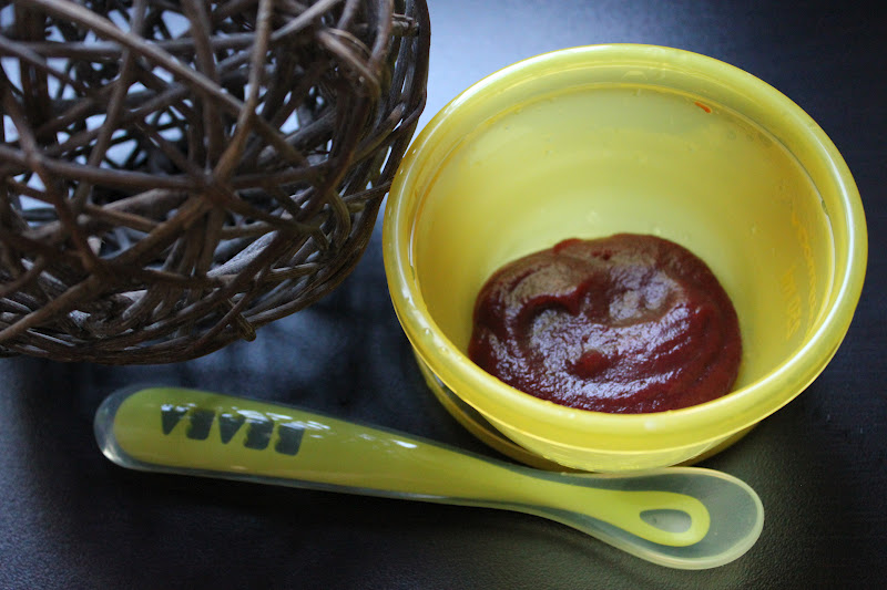 Papilles On/Off Purée de betteraves et pommes de terre pour bébé au