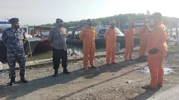 Tim Sar Gabungan Melanjutkan Pencarian Korban Laka Laut ABK KM Barokah Jaya