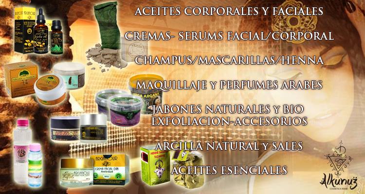 ALKUNUZ COSMETICA ARABE