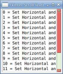 Use ScrollBar in Tkinter and Set ScrollBar in TextBox in Tkinter ...