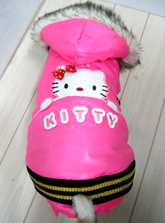 Hello Kitty pet dog tracksuit jacket