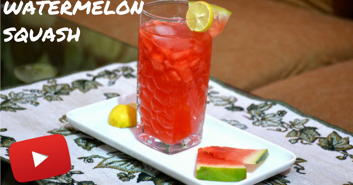 How To Make Watermelon Squash Desi Tarbooz Ka Sharbat Street Food