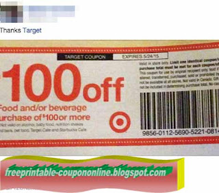 Free Printable Target Coupons