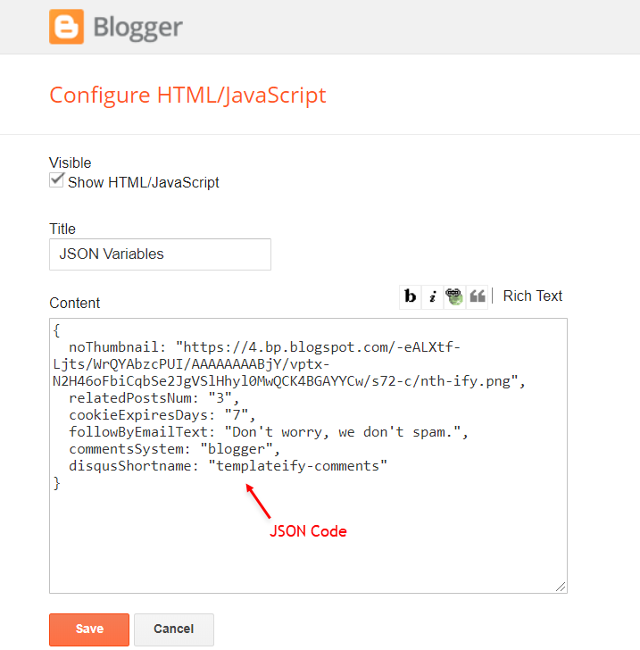 json variables json variables