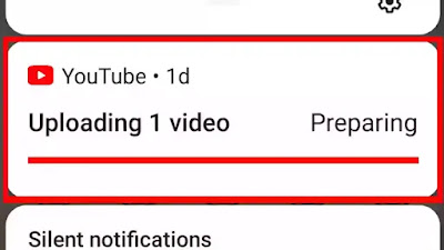 How To Fix YouTube Uploading Preparing Notification Problem Solve