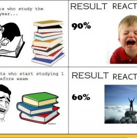 Funny whatsapp status about study