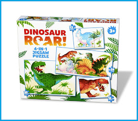 dinosaurs, dinosaur roar, dinosaur jigsaw puzzles, dinosaur roar jigsaw puzzles, paul lamond,