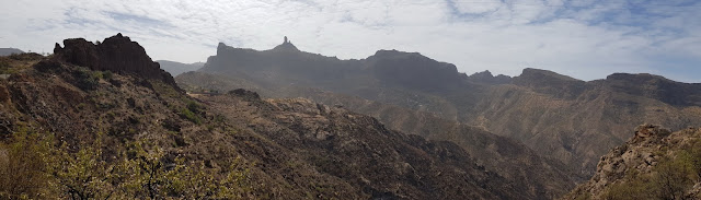 Roque Nublo desde el Roque Bentayga - Gran Canaria