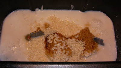  Arroz con leche y especias ( en panificadora) 