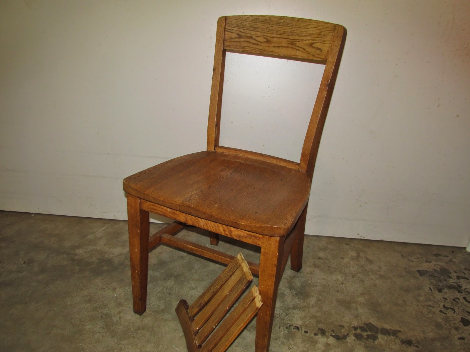 Schwartz Custom Craft Vintage Oak Chair