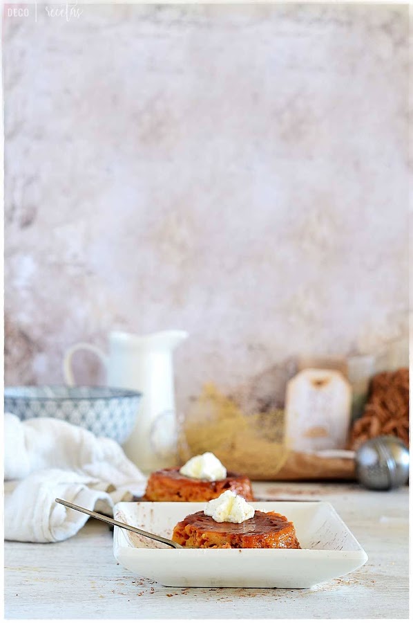 Receta de flan de huevo al horno