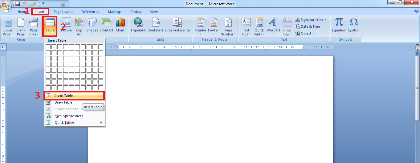 Cara Membuat Dan Mengedit Tabel Di Microsoft Word Blogger Toraja