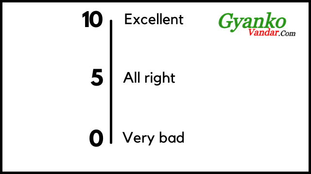 Graphic rating scale